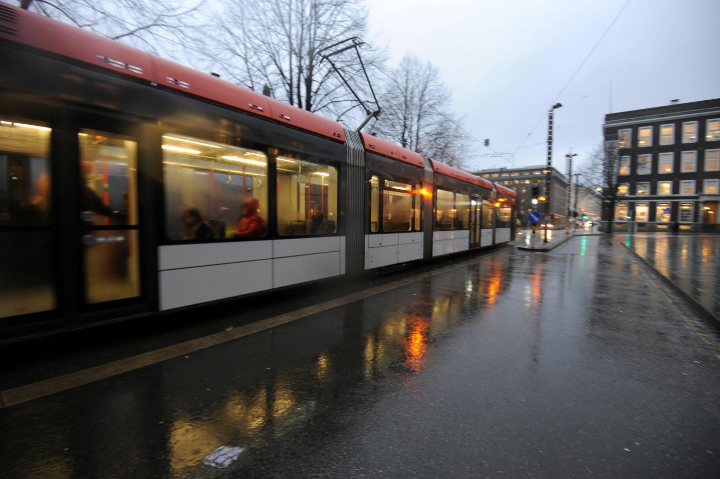 The City Rain in the city centre