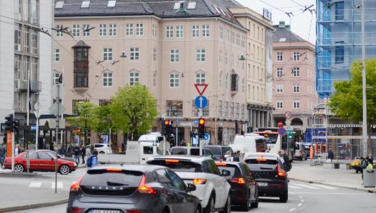 Trafikk største årsak til støy i Bergen
